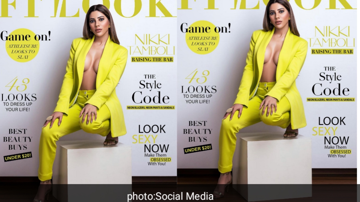 बिग बॉस एक्स कंटेंस्टेंट्स Nikki Tamboli ने कराया शFitlook magazine के लिए फोटोशूट। बोल्ड अंदाज में आए नजर। बिग बॉसके बाद खूब कमा रही हैं नाम