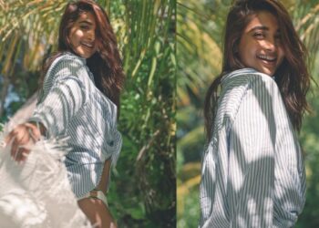 छुट्टियां एंजॉय कर रहीं Pooja Hegde ने Maldives से वीडियो किया शेयर, इंस्टा पर फैंस खूब देख रहे हैं। पोस्ट शेयर करते हुए लिखा जब भी मैं यात्रा करती हूं मुझे याद दिलाया जाता है कि यह वास्तव में एक अदभुत दुनिया है।