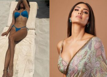 पहले ईशा गुप्ता (Esha Gupta) ने बेवसीरीज आश्रम 3 (Aashram 3) में अपने बोल्ड अंदाज से सनसनी मचा दी थी ईशा गुप्ता (Esha Gupta) ने आश्रम 3 (Aashram 3) में कई बोल्ड सीन देकर अपतने अभिनय का परचम लगराया है। और रही बची कसर उन्होंने पोस्ट के जरिए पूरी कर दी है। आप को बता दें कि अभिनेत्री ने अपने इंस्टाग्राम अकाउन्ट पर टू पीस बिकनी में एक पोस्ट शेयर की है जिसपर उनके चाहने वाले लाइक पर लाइक बरसा रहे हैं।