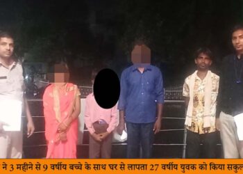 फरीदाबाद पुलिस ने 3 महीने से 9 वर्षीय बच्चे के साथ घर से लापता (Missing) 27 वर्षीय महिला को पुलिस चौकी संजय कॉलोनी व क्राइम ब्रांच कैट की