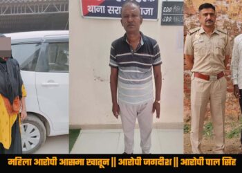 नशीले मादक पदार्थो के कारोबार में लम्बे समय से संलिप्त 3 आरोपियो को जनहित मे बिना एफआईआर के किया गिरफ्तार, भेजा जेल।